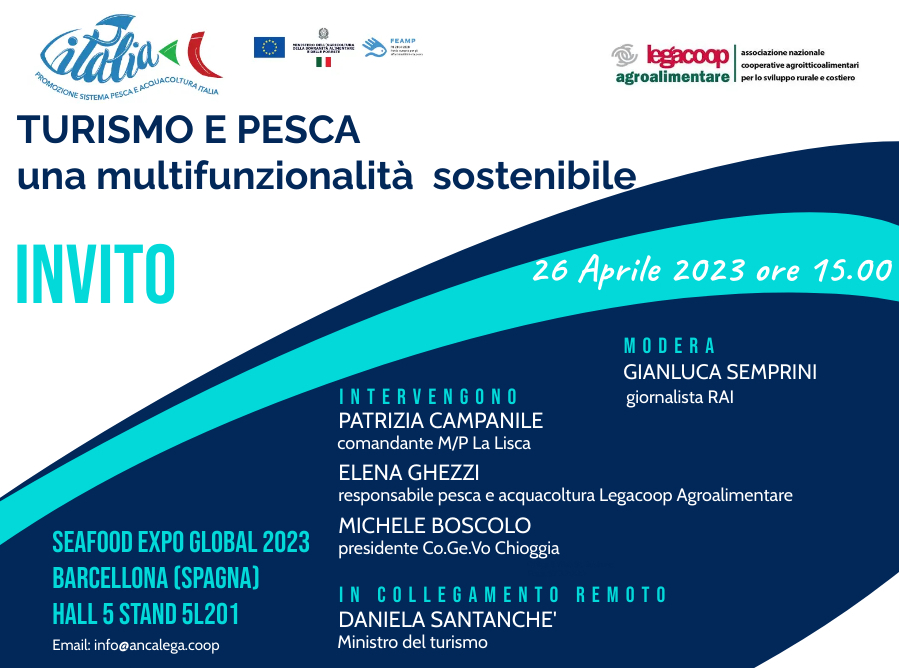 Seafood Expo Global 2023 - Turismo e pesca una multifunzionalità sostenibile